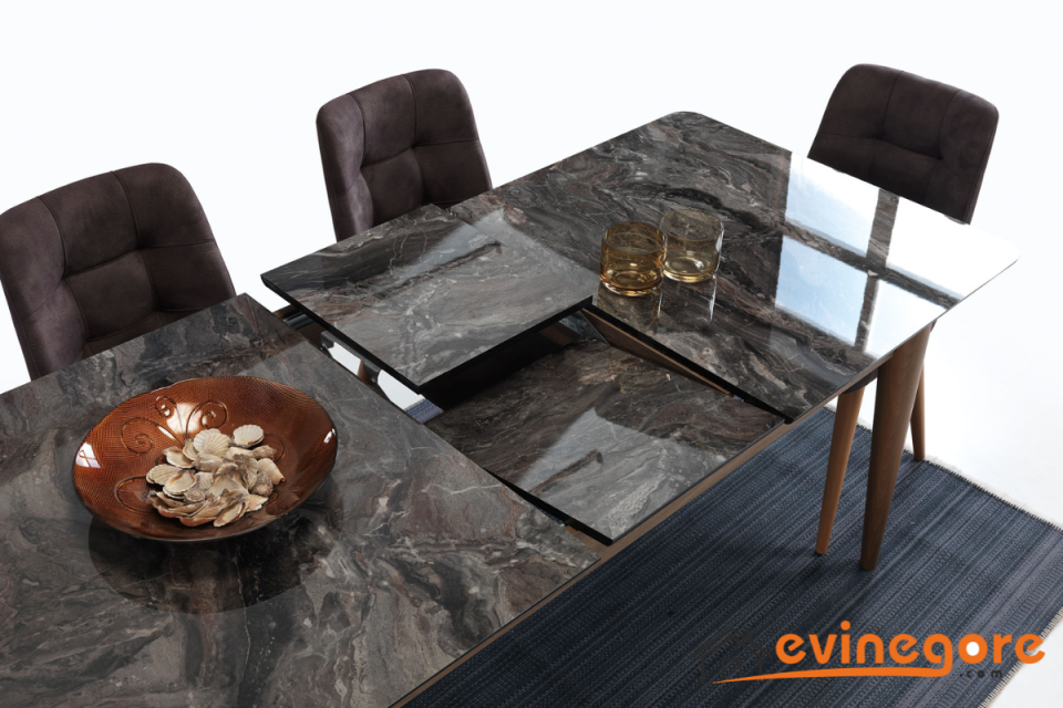 Cunda Ceviz Yemek Odası Konsol Aynası