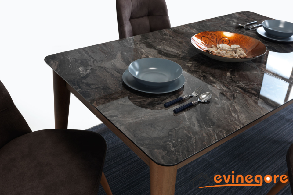 Cunda Ceviz Yemek Odası Sandalye