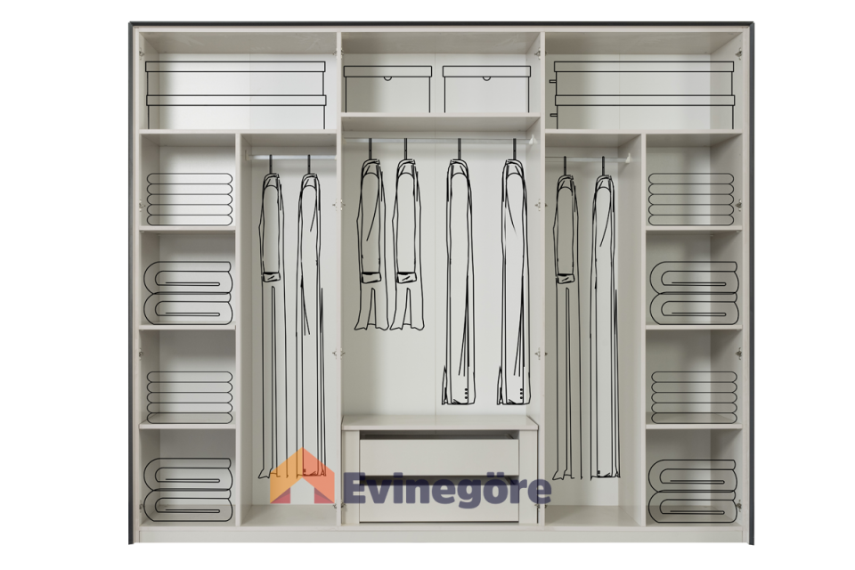 Mono Yatak Odası Komodin