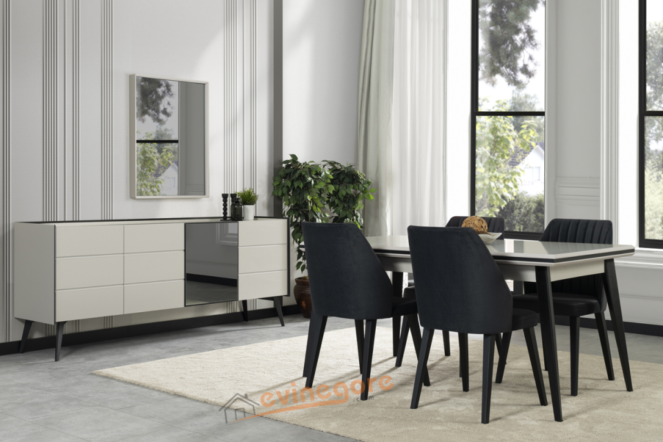 Mono Yemek Odası Açılır Yemek Masası