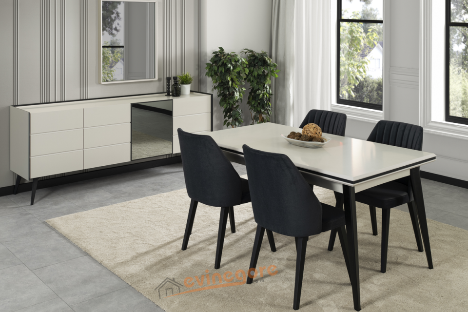 Mono Yemek Odası Açılır Yemek Masası