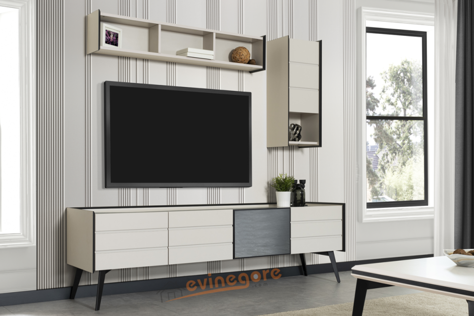 Mono Tv Ünitesi Tv Ünite Üst Modül