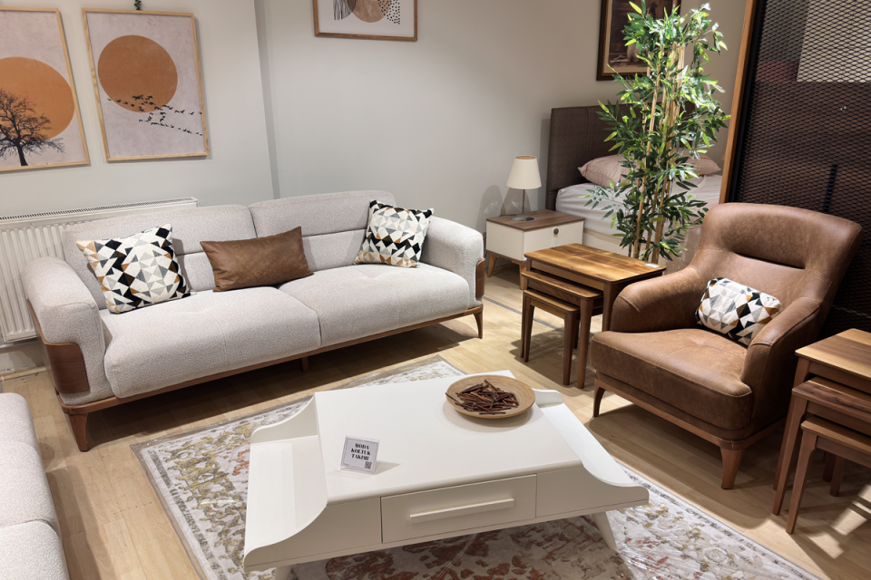 Moda Koltuk Takımı Üçlü Koltuk