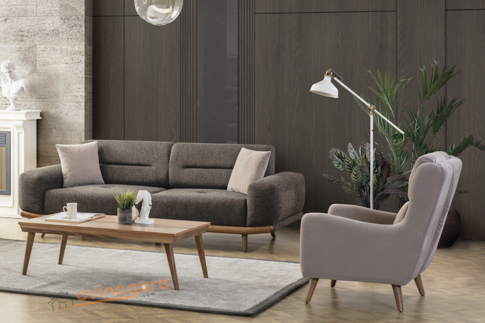 Florya Koltuk Takımı Üçlü Koltuk