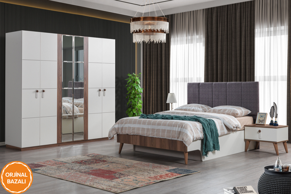 Efsane Yatak Odası Şifonyer+Şifonyer Aynası