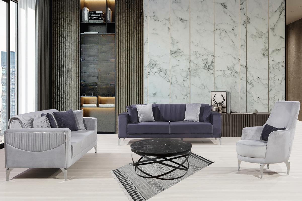 Mona Koltuk Takımı Üçlü Koltuk