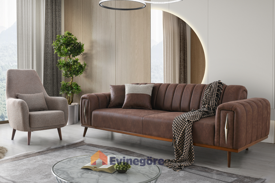 Prisma Koltuk Takımı Üçlü Koltuk