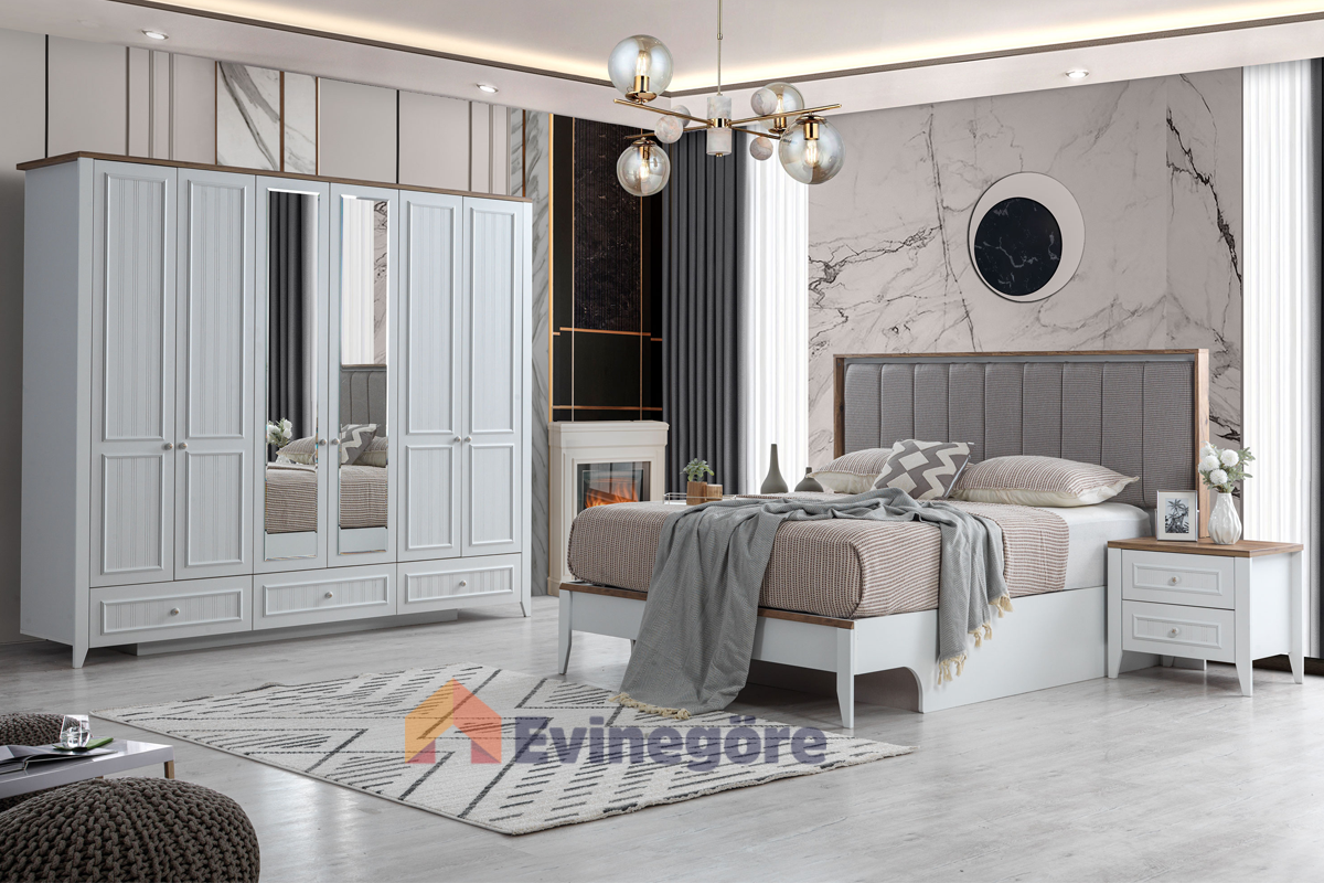 Yalı Yatak Odası 150*200 Baza