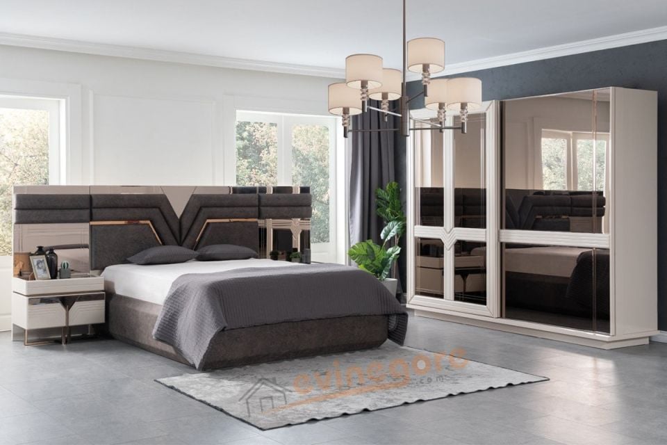 Calvin Yatak Odası Başlık+Bazalı Karyola