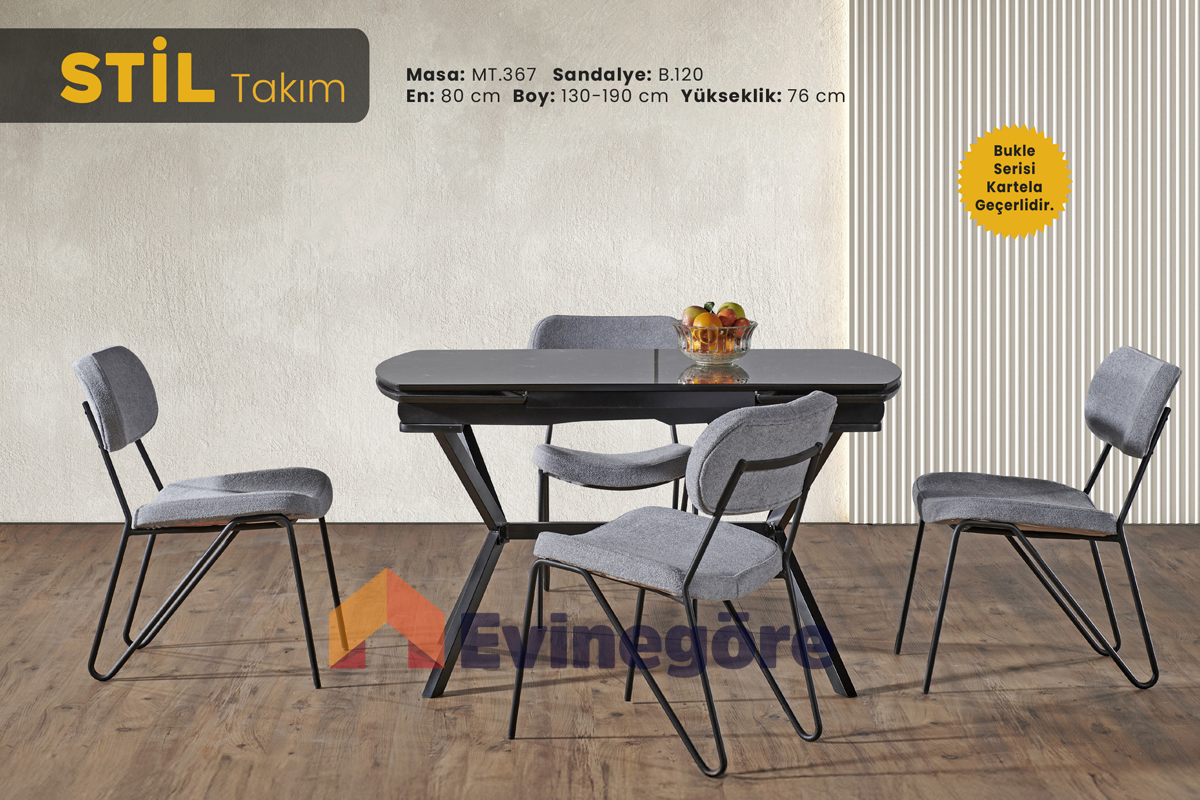 Stil Mutfak Masa Takımı