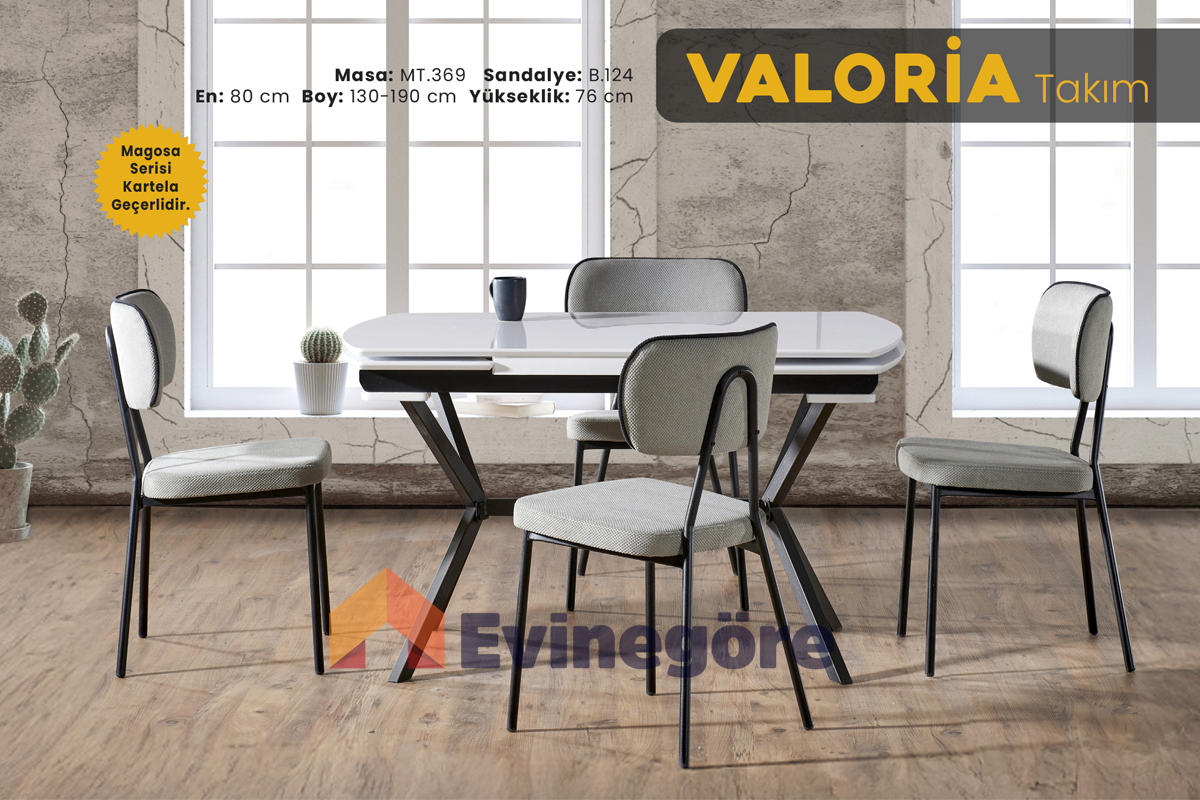 Valoria Mutfak Masa Takımı