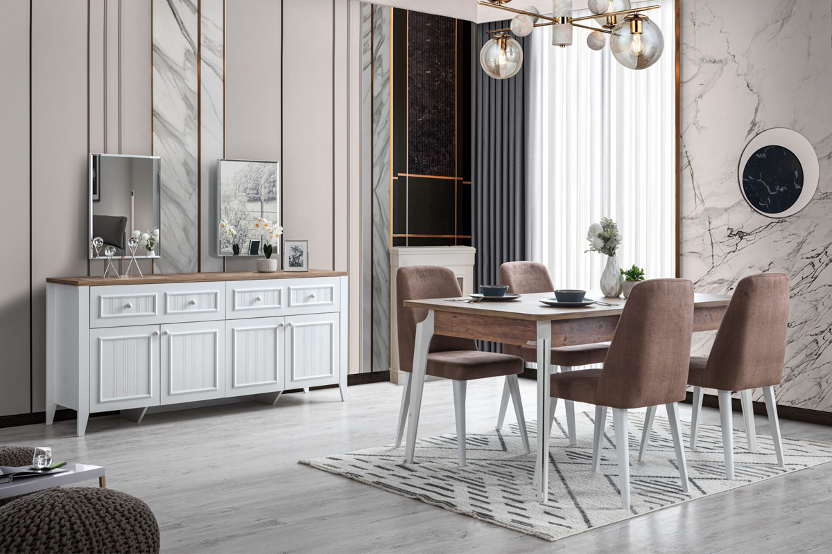 Yalı Yemek Odası Konsol Aynası