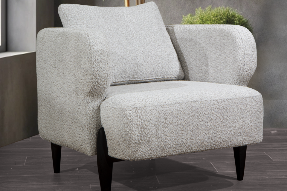 Roma Siyah Koltuk Takımı Berjer