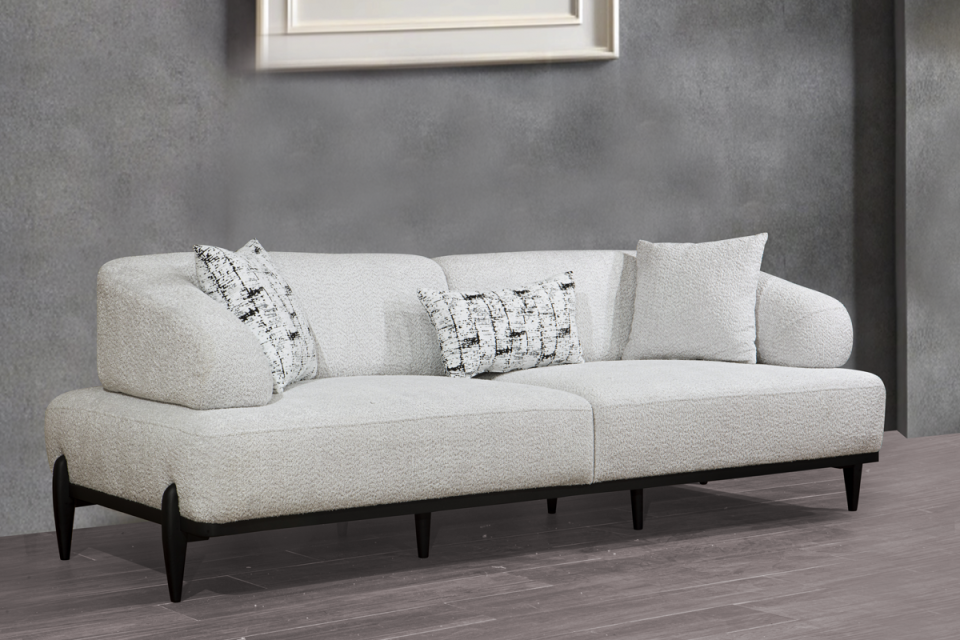 Roma Siyah Koltuk Takımı Berjer