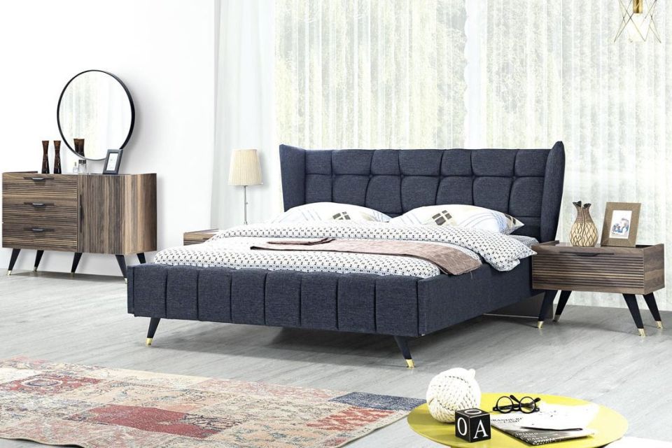 Cunda Ceviz Yatak Odası Gardrop