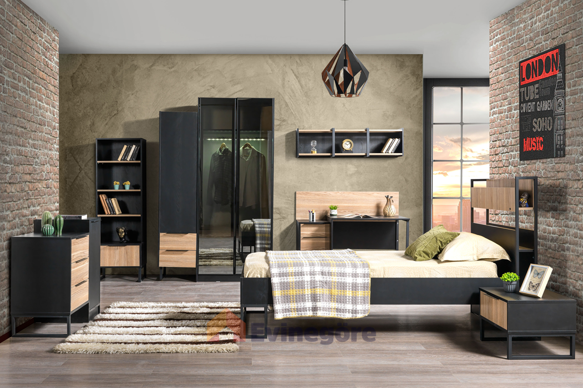 Embos Genç Odası Şifonyer