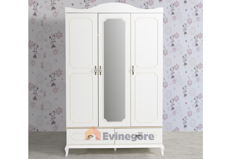 Rose Genç Odası Şifonyer Aynası