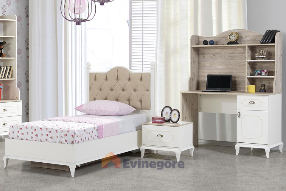 Rose Genç Odası Şifonyer Aynası