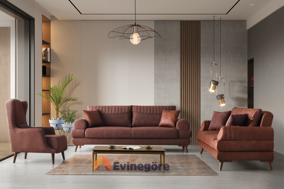 Onix Koltuk Takımı Üçlü Koltuk