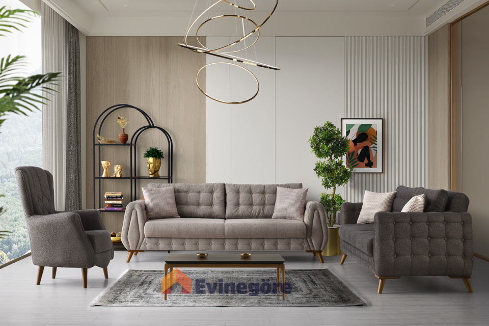 Sedef Koltuk Takımı Berjer