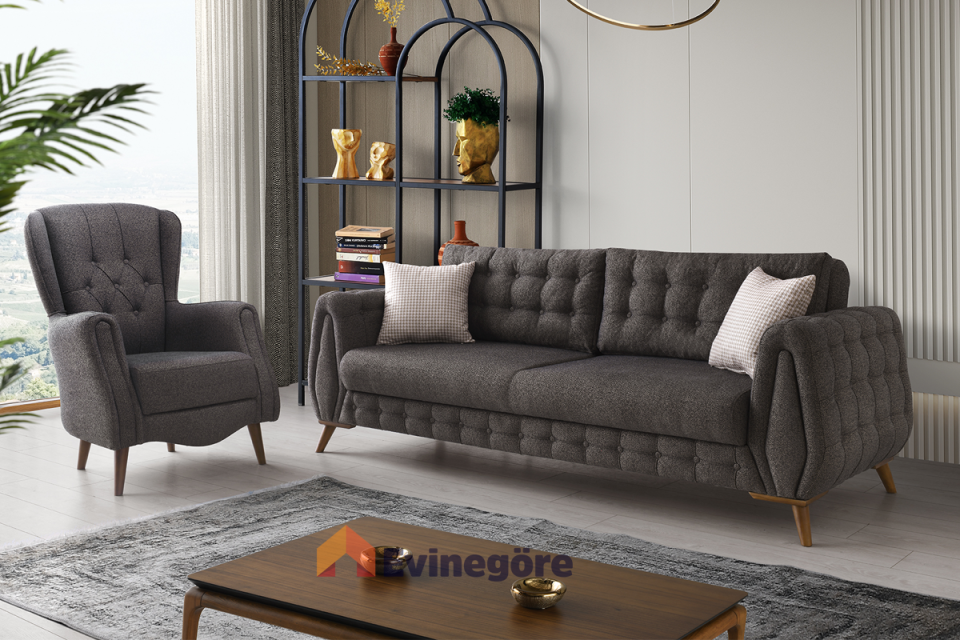 Sedef Koltuk Takımı Berjer