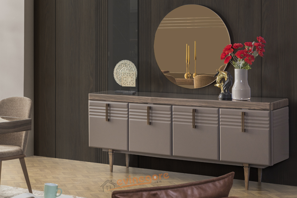 Atlas Yemek Odası Konsol+Konsol Aynası