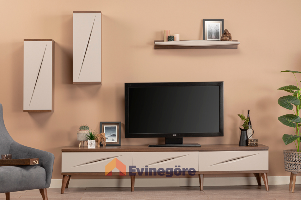Cenova Tv Ünitesi Tv Ünite Üst Modül