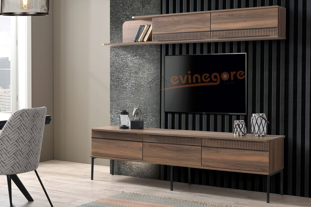 Born Ceviz Tv Ünitesi Tv Sehpası