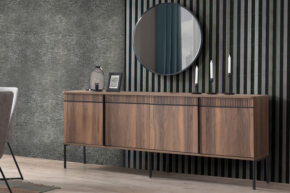 Born Ceviz Yemek Odası Yemek Masası