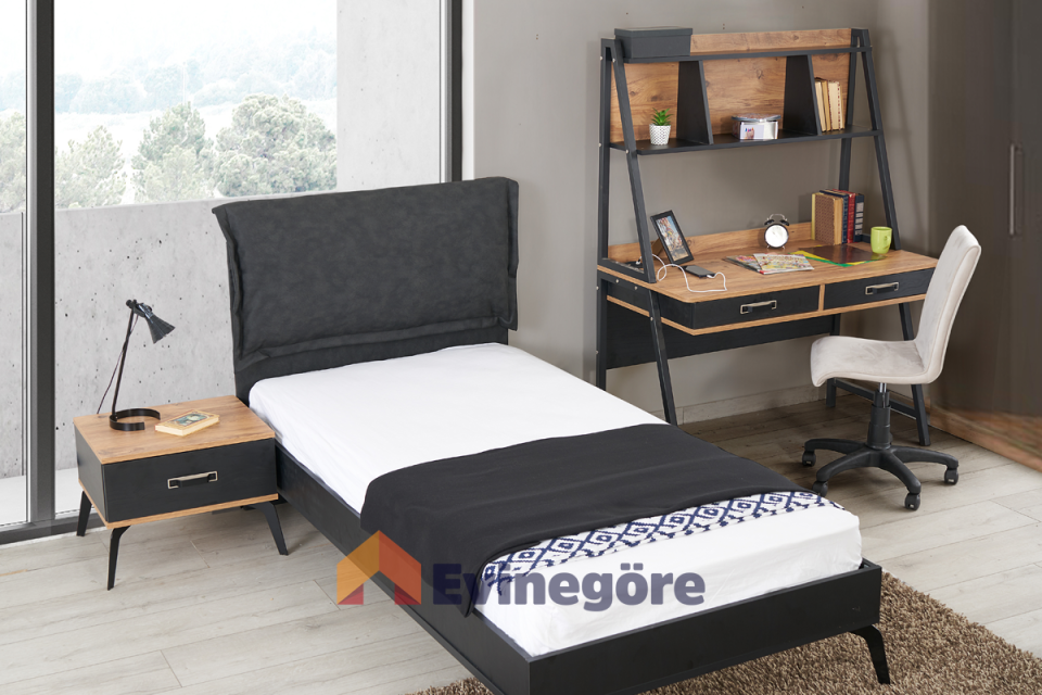 Arezzo Genç Odası 100 Lük Başlıklı Karyola