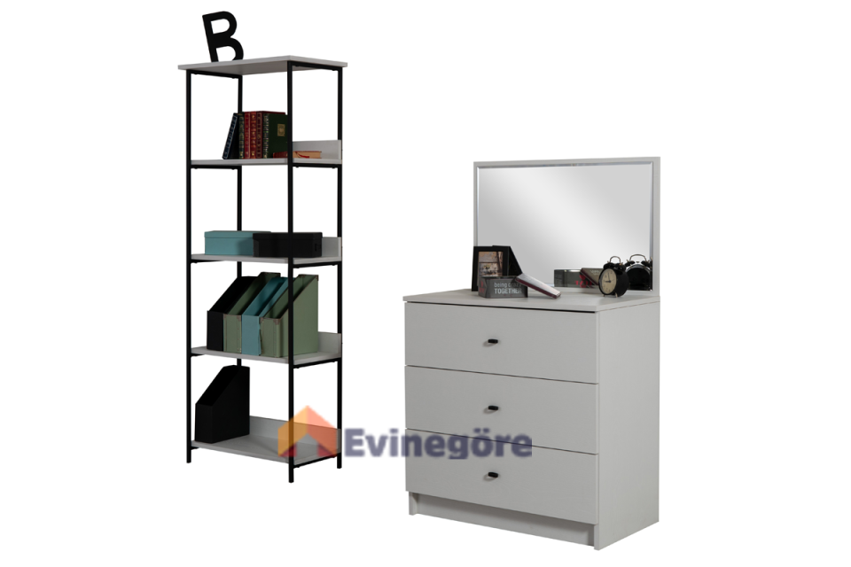 Modena Genç Odası Şifonyer Aynası