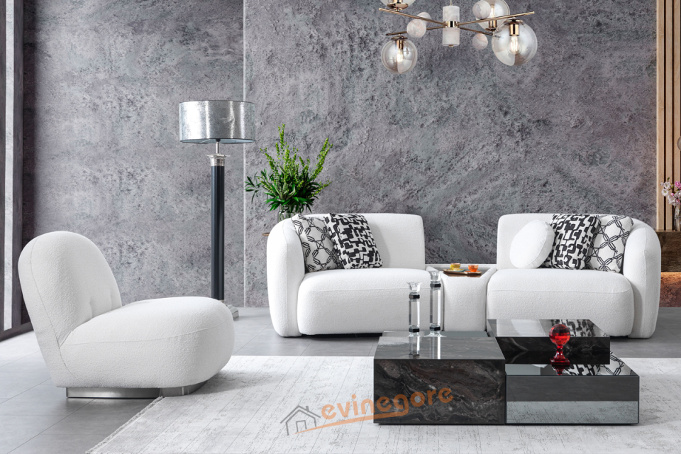 Kapris Koltuk Takımı Dörtlü Koltuk (Sabit)