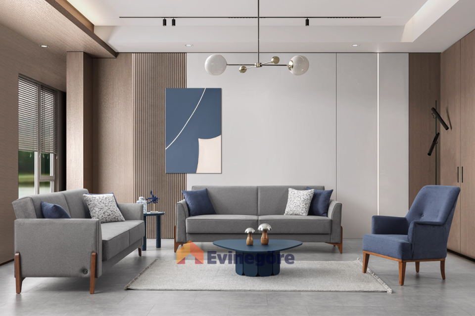 Veneto Koltuk Takımı Üçlü Koltuk