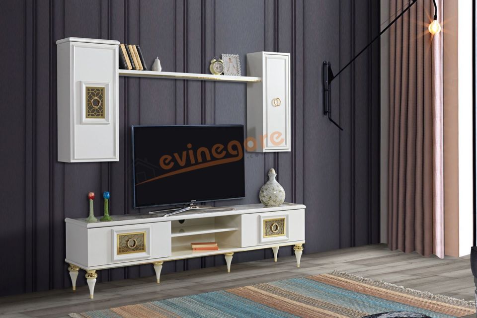 Nova Ekru Tv Ünitesi Tv Sehpası