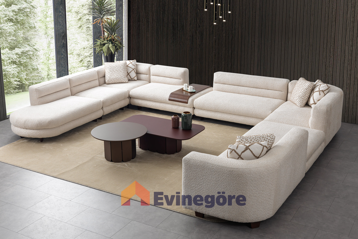 Potenza U Köşe Koltuk